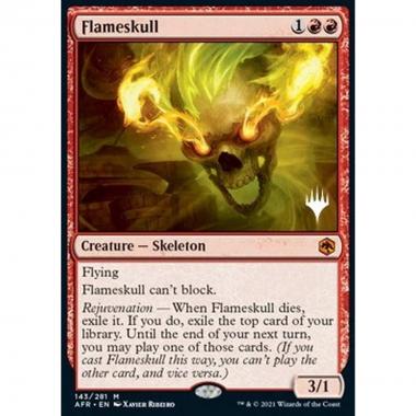 Flameskull (V.2) - Teschio Infuocato (V.2) - [PAFR] [NM] [Foil]