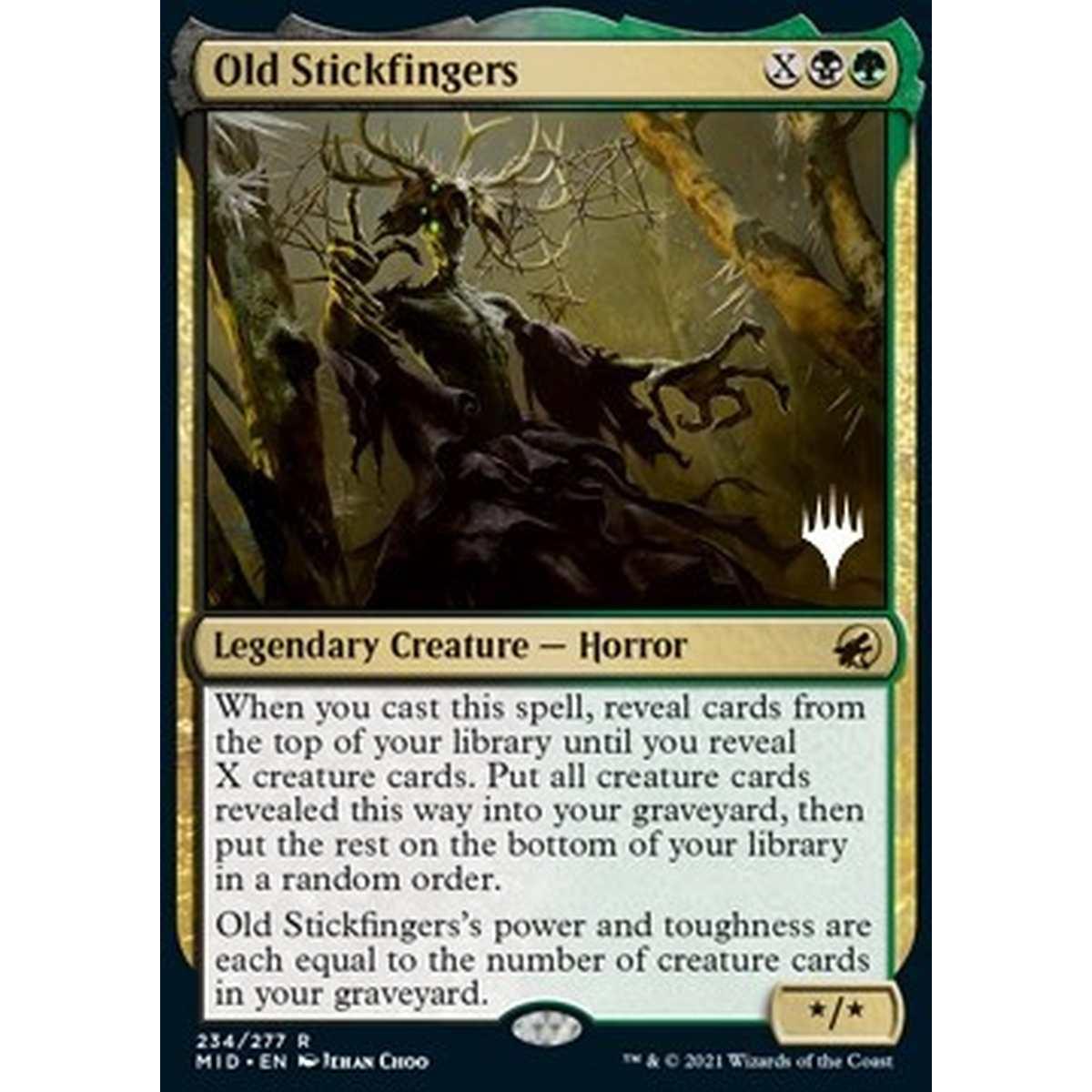 Old Stickfingers (V.2) - Vecchio Ditalunghe (V.2) - [PMID] [NM] [Foil]