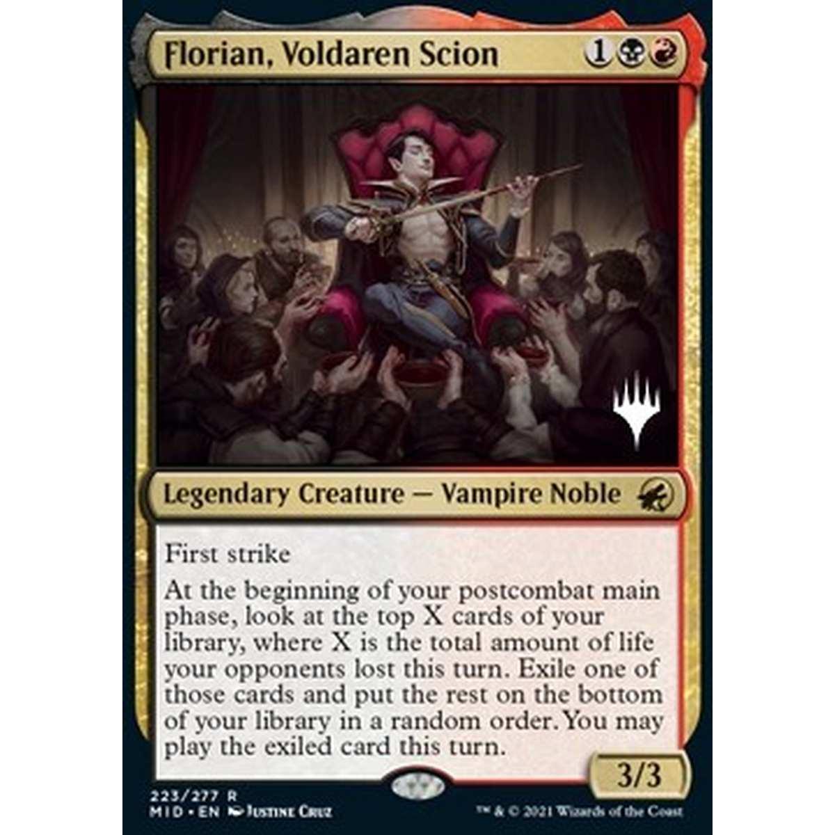 Florian, Voldaren Scion (V.2) - Florian, Discendente dei Voldaren (V.2) - [PMID] [NM] [Foil]