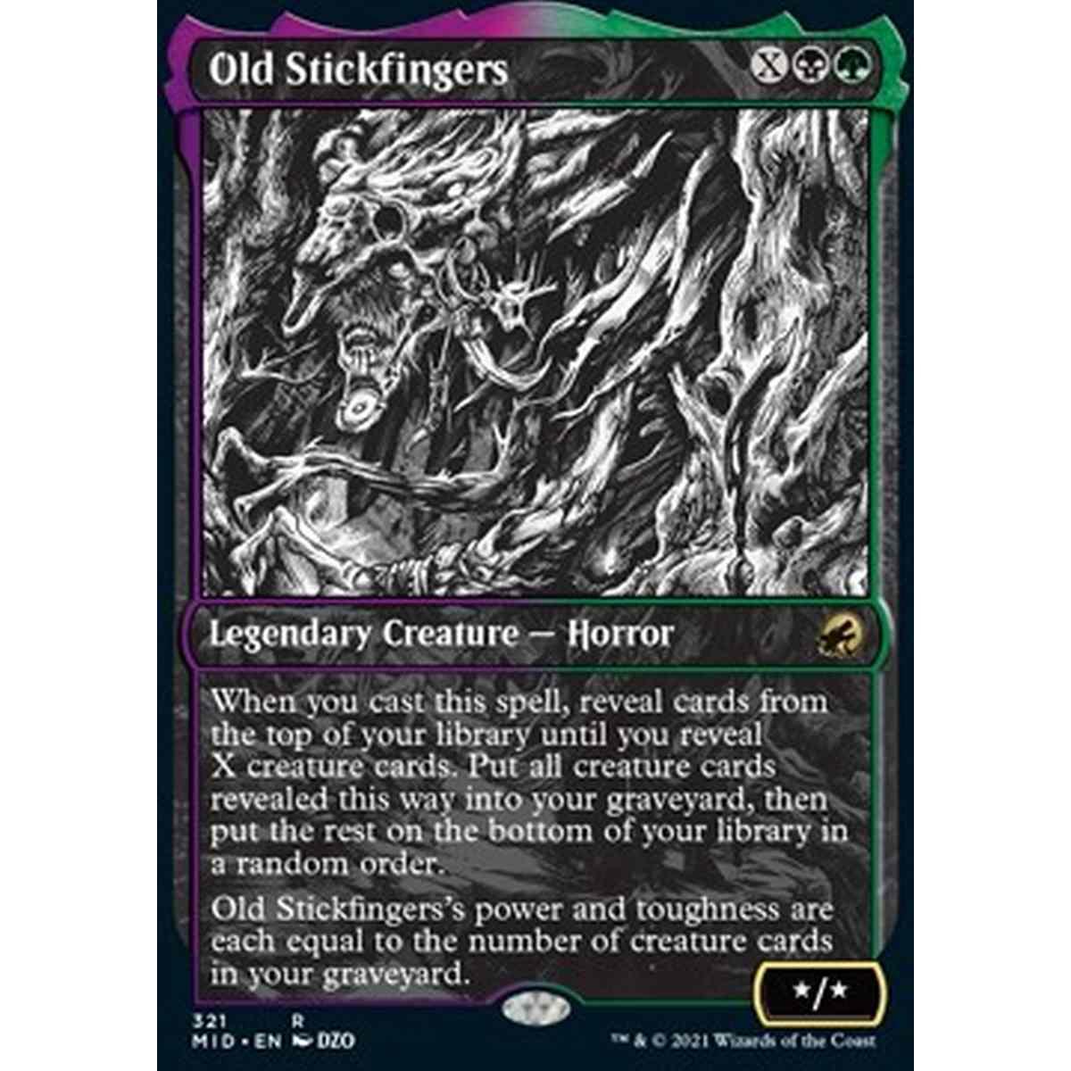 Old Stickfingers - Vecchio Ditalunghe - [XMID] [NM]