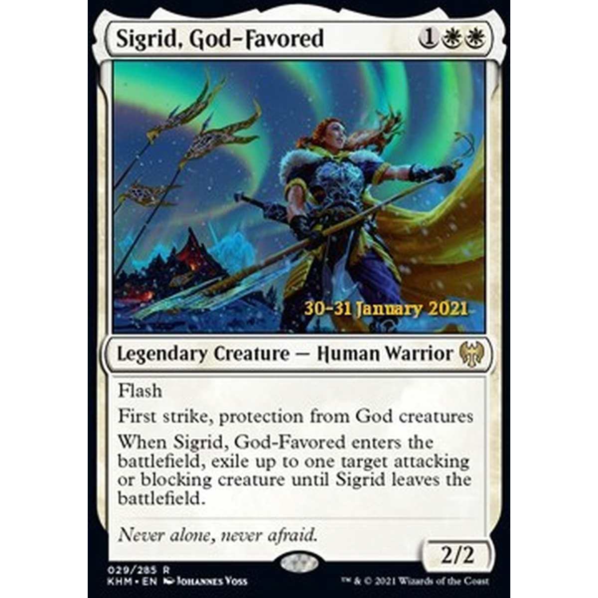Sigrid, God-Favored (V.1) - Sigrid, Favorita degli Dei (V.1) - [PKHM] [NM] [Foil]