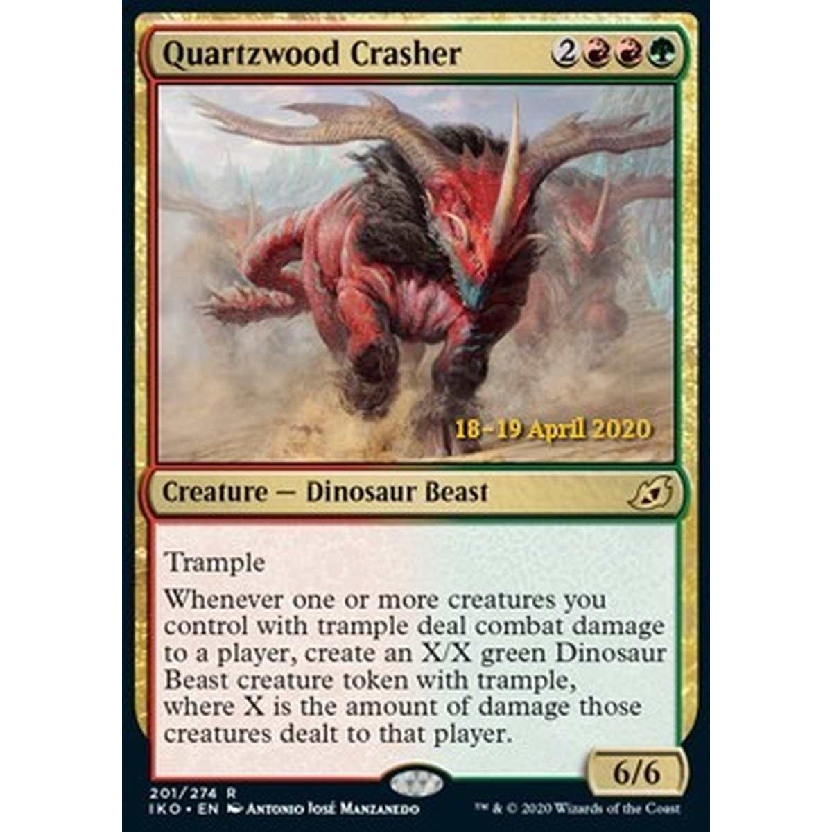 Quartzwood Crasher (V.2) - Distruttore di Quarzobosco (V.2) - [PIKO] [NM] [Foil]