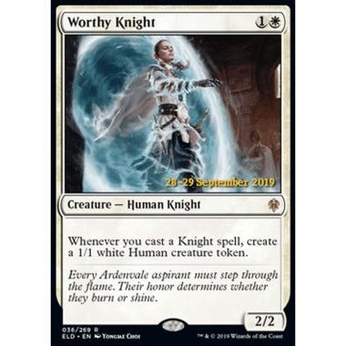 Worthy Knight (V.1) - Cavaliera Degna (V.1) - [PELD] [NM] [Foil]