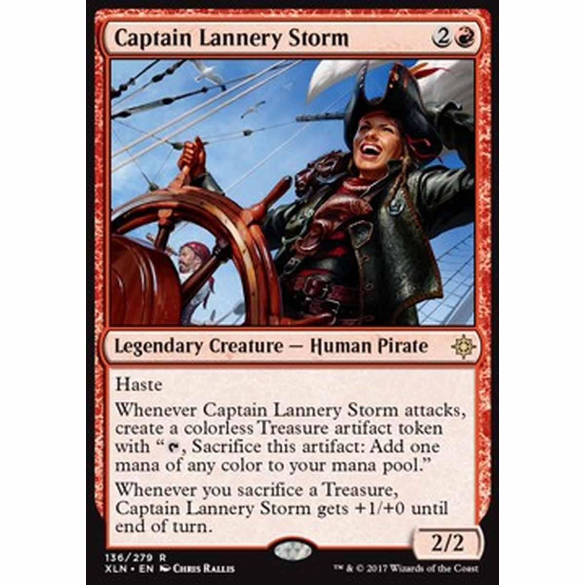 Captain Lannery Storm - Capitana Lannery Fendiburrasca - [XLN] [NM]