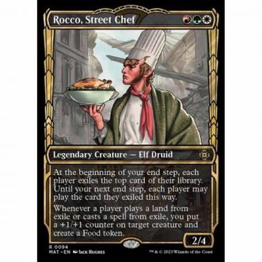 Rocco, Street Chef (V.1) - Rocco, Street Chef (V.1) - [XMAT] [NM] [Foil]
