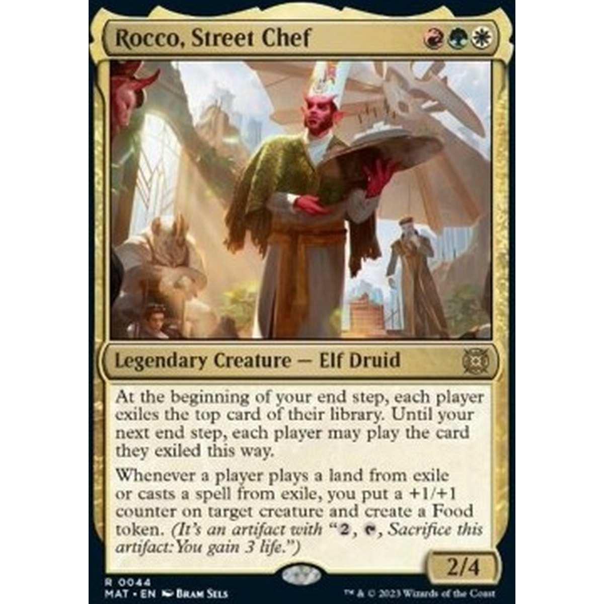 Rocco, Street Chef - Rocco, Street Chef - [MAT] [NM] [Foil]