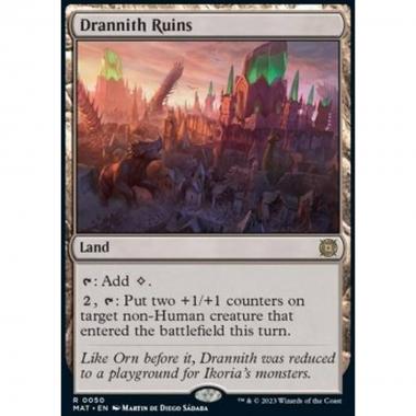 Drannith Ruins - Drannith Ruins - [MAT] [NM] [Foil]