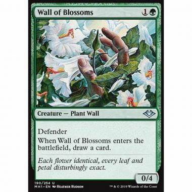 Wall of Blossoms - Wall of Blossoms - [MH1] [EX] [Foil]
