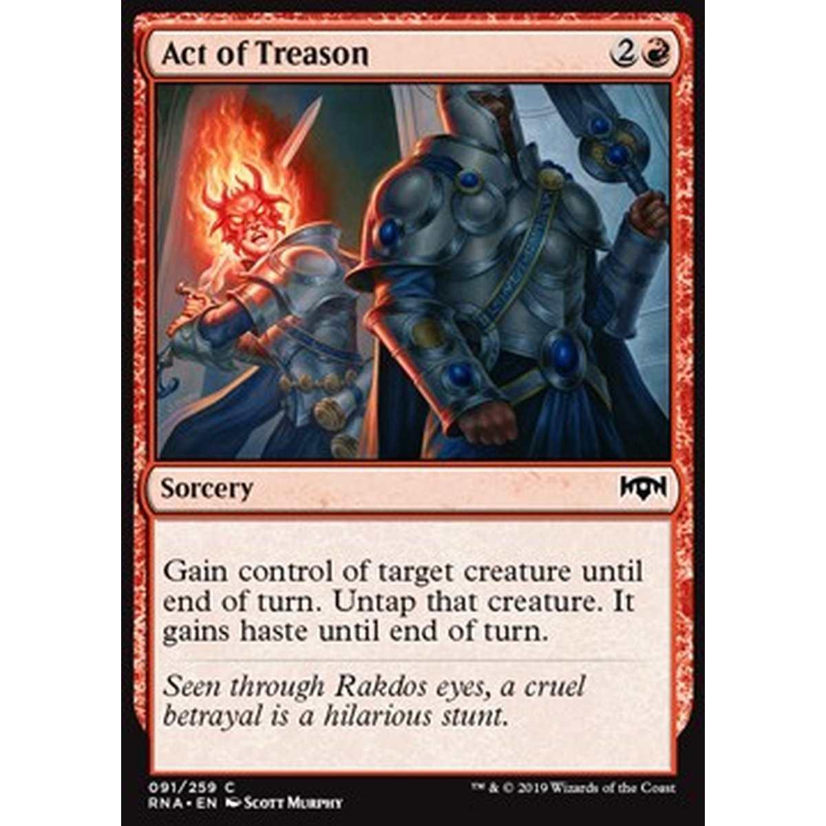 Act of Treason - Atto di Tradimento - [RNA] [NM]