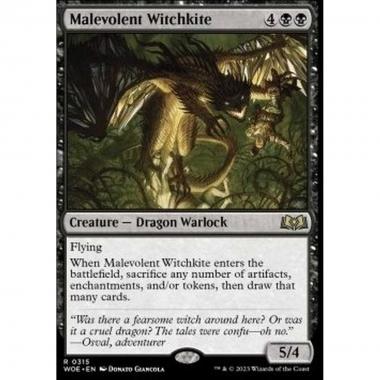 Malevolent Witchkite (V.1) - Malevolent Witchkite (V.1) - [XWOE] [NM] [Foil]