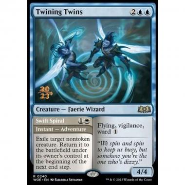 Twining Twins // Swift Spiral (V.1) - Gemelli Avvolgenti // Spirale Rapida (V.1) - [PWOE] [NM] [Foil]