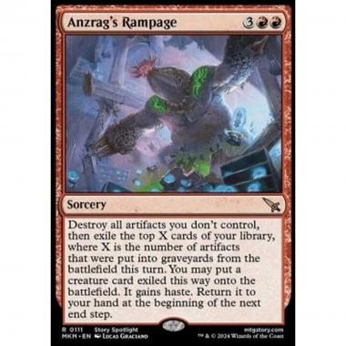 Anzrag's Rampage - Anzrag's Rampage - [MKM] [NM] [Foil]