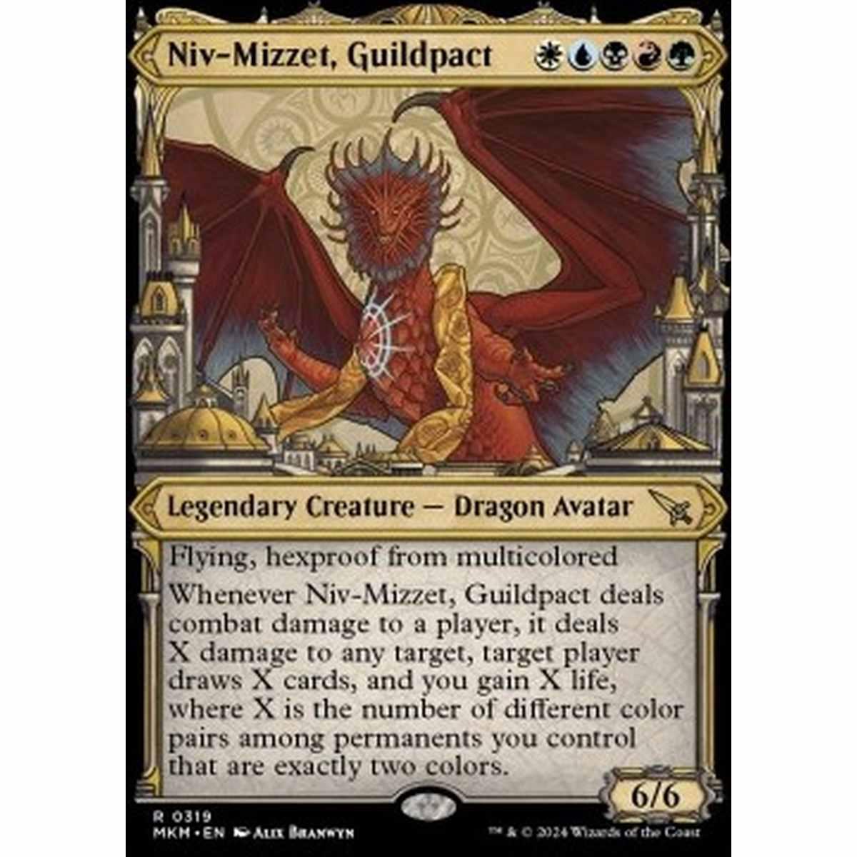 Niv-Mizzet, Guildpact (V.1) - Niv-Mizzet, Guildpact (V.1) - [XMKM] [NM]