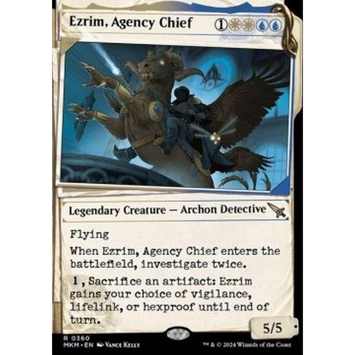 Ezrim, Agency Chief - Ezrim, Agency Chief - [XMKM] [NM]