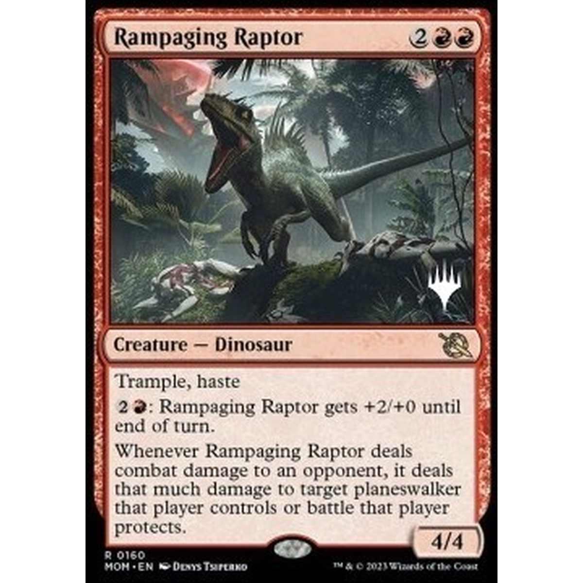 Rampaging Raptor (V.2) - Raptor Infuriato (V.2) - [PMOM] [NM] [Foil]