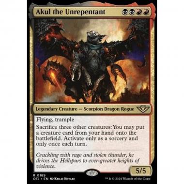 Akul the Unrepentant - Akul the Unrepentant - [OTJ] [NM] [Foil]