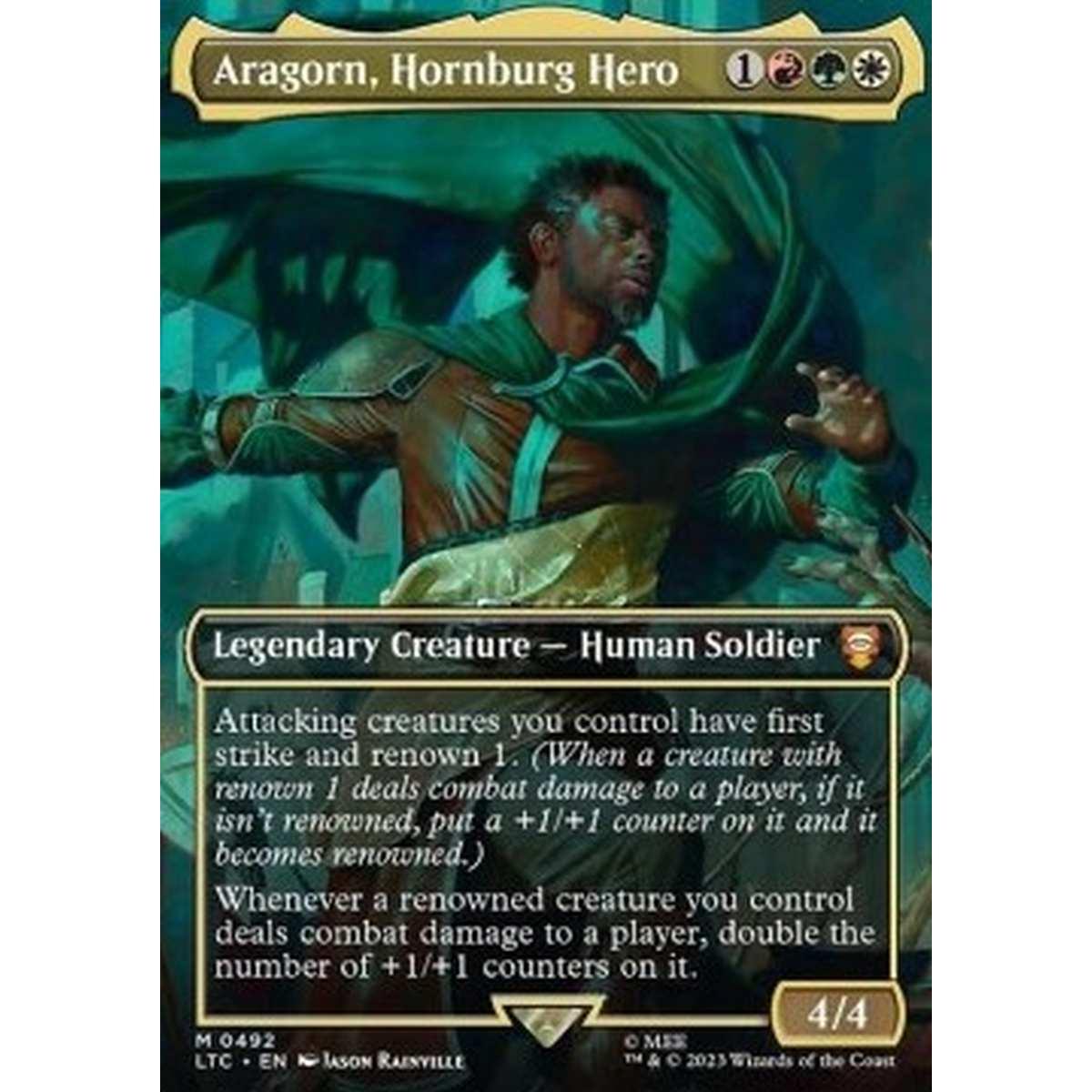 Aragorn, Hornburg Hero (V.1) - Aragorn, Hornburg Hero (V.1) - [LTRH] [NM]