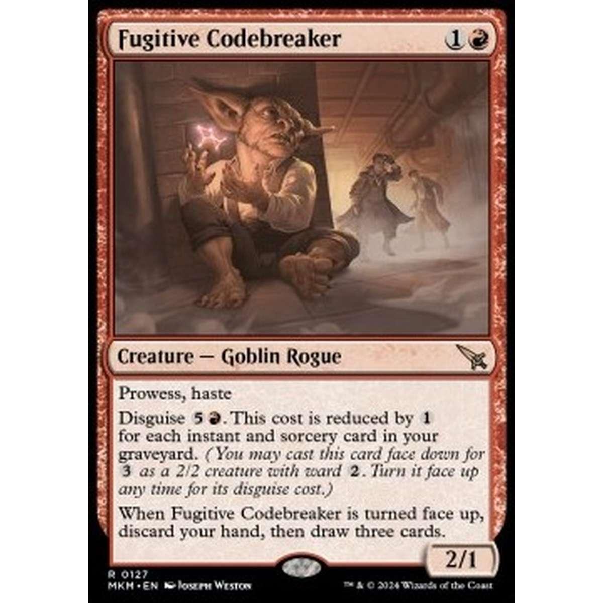 Fugitive Codebreaker - Fugitive Codebreaker - [MKM] [NM]
