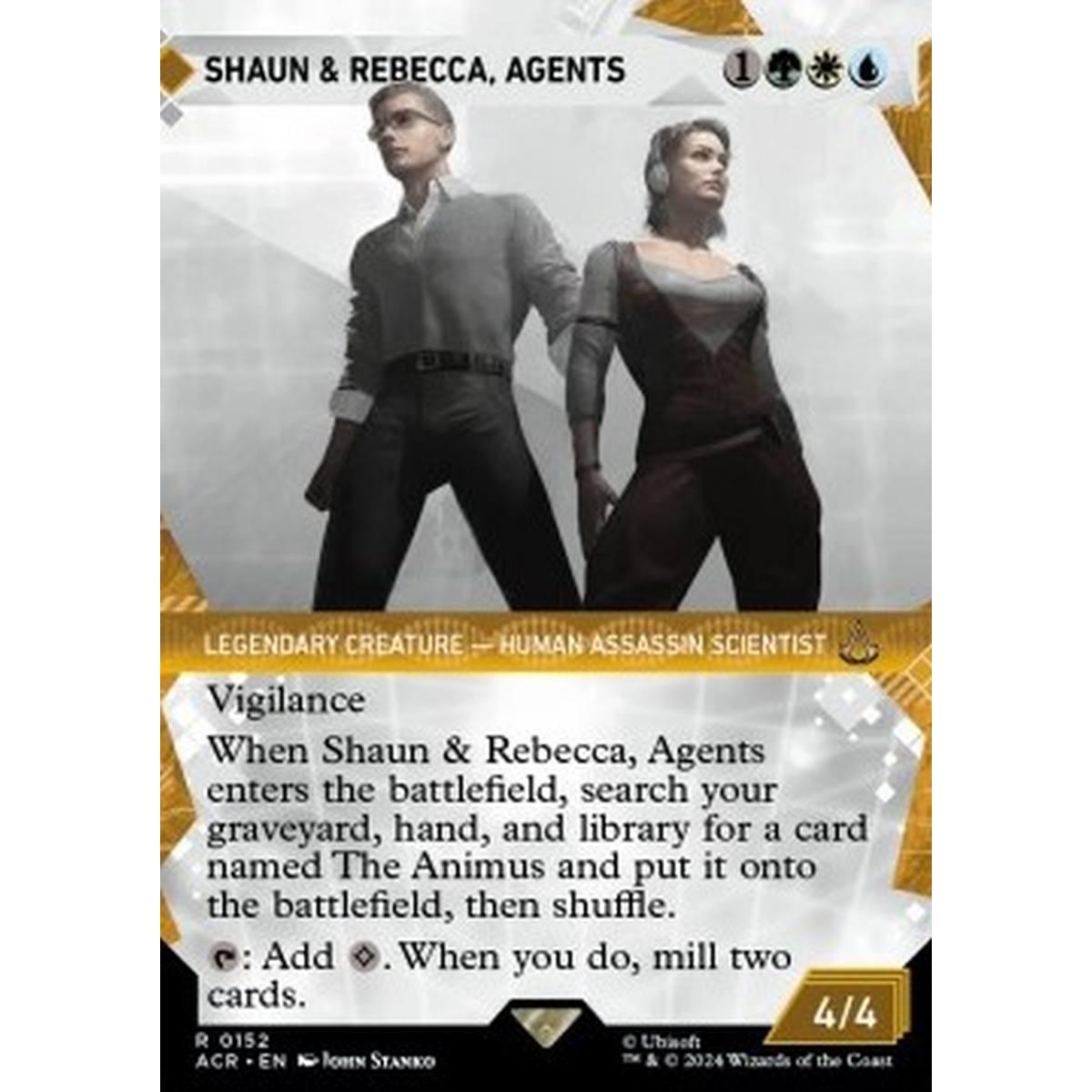 Shaun & Rebecca, Agents (V.1) - Shaun & Rebecca, Agents (V.1) - [XACR] [NM]