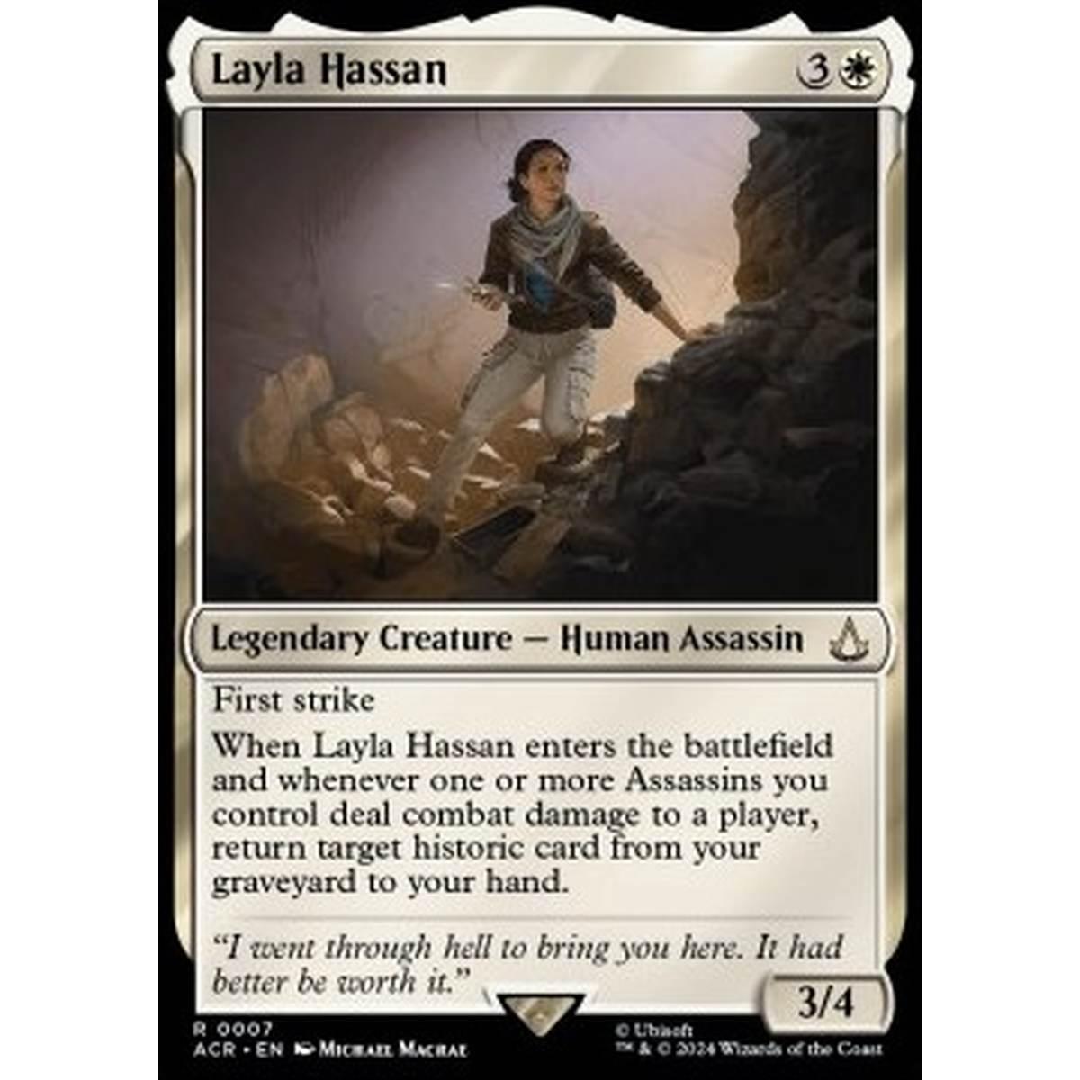 Layla Hassan - Layla Hassan - [ACR] [NM] [Foil]