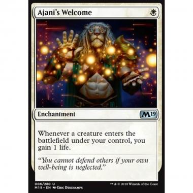 Ajani's Welcome - Benvenuto di Ajani - [M19] [NM]