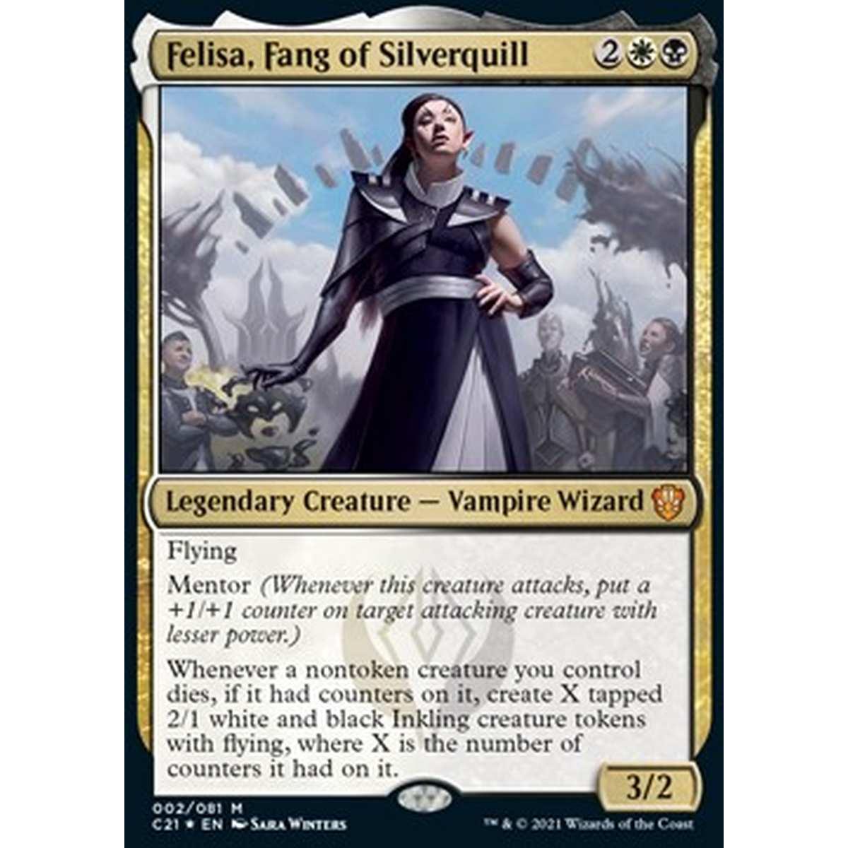 Felisa, Fang of Silverquill - Felisa, Fang of Silverquill - [C21] [NM] [Foil]