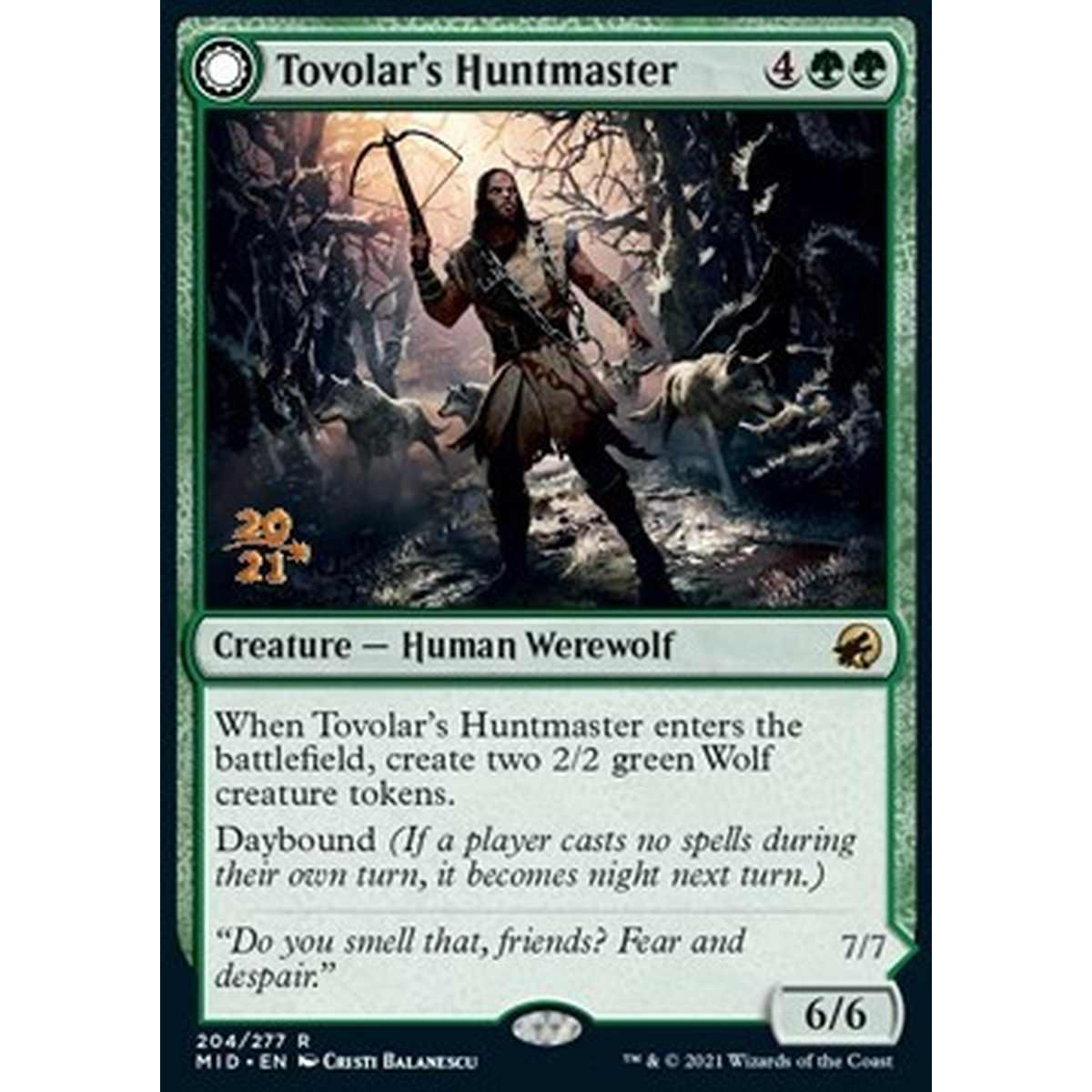 Tovolar's Huntmaster // Tovolar's Packleader - Capocaccia di Tovolar // Capobranco di Tovolar - [PMID] [NM] [Foil]
