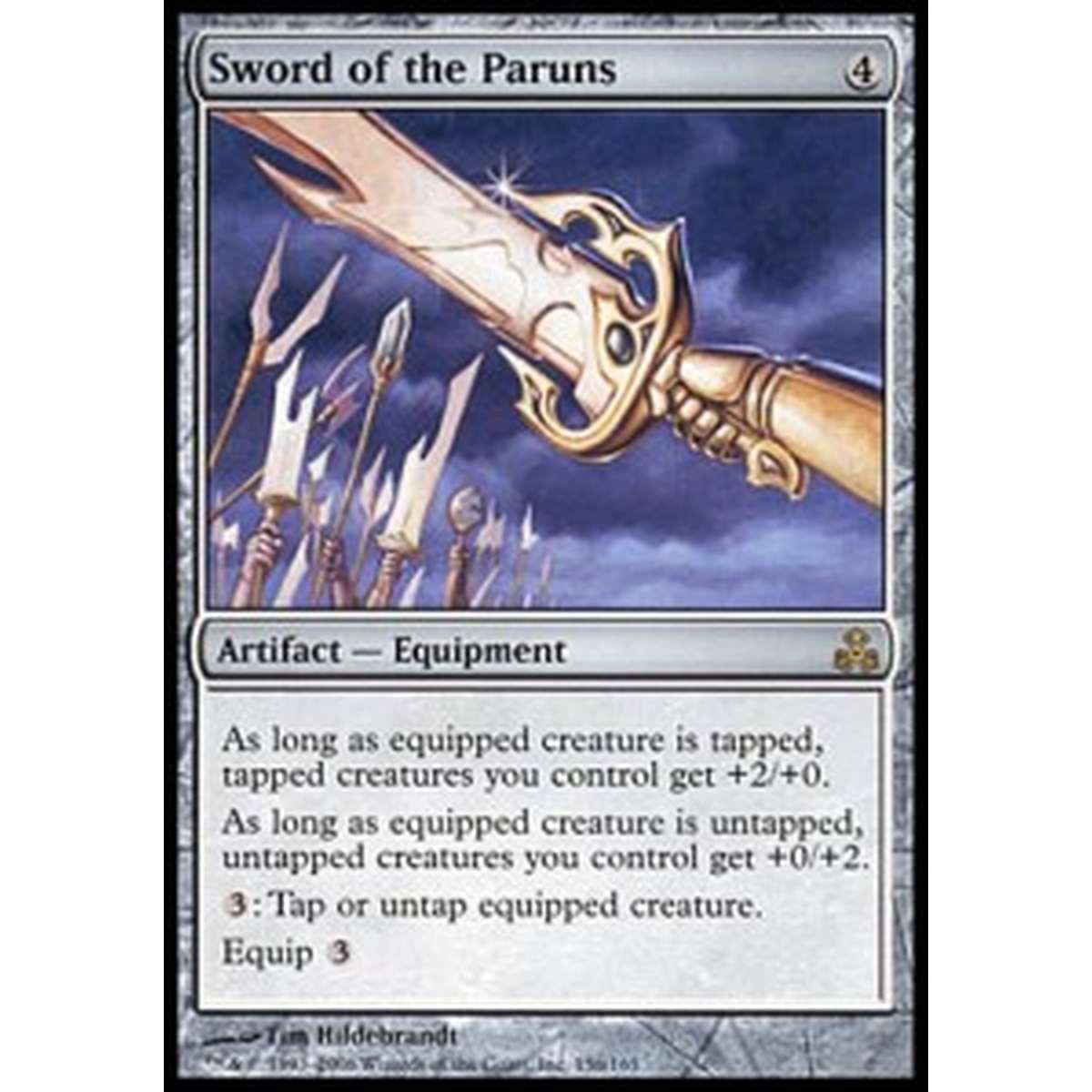 Sword of the Paruns - Spada dei Paruns - [GPT] [EX]