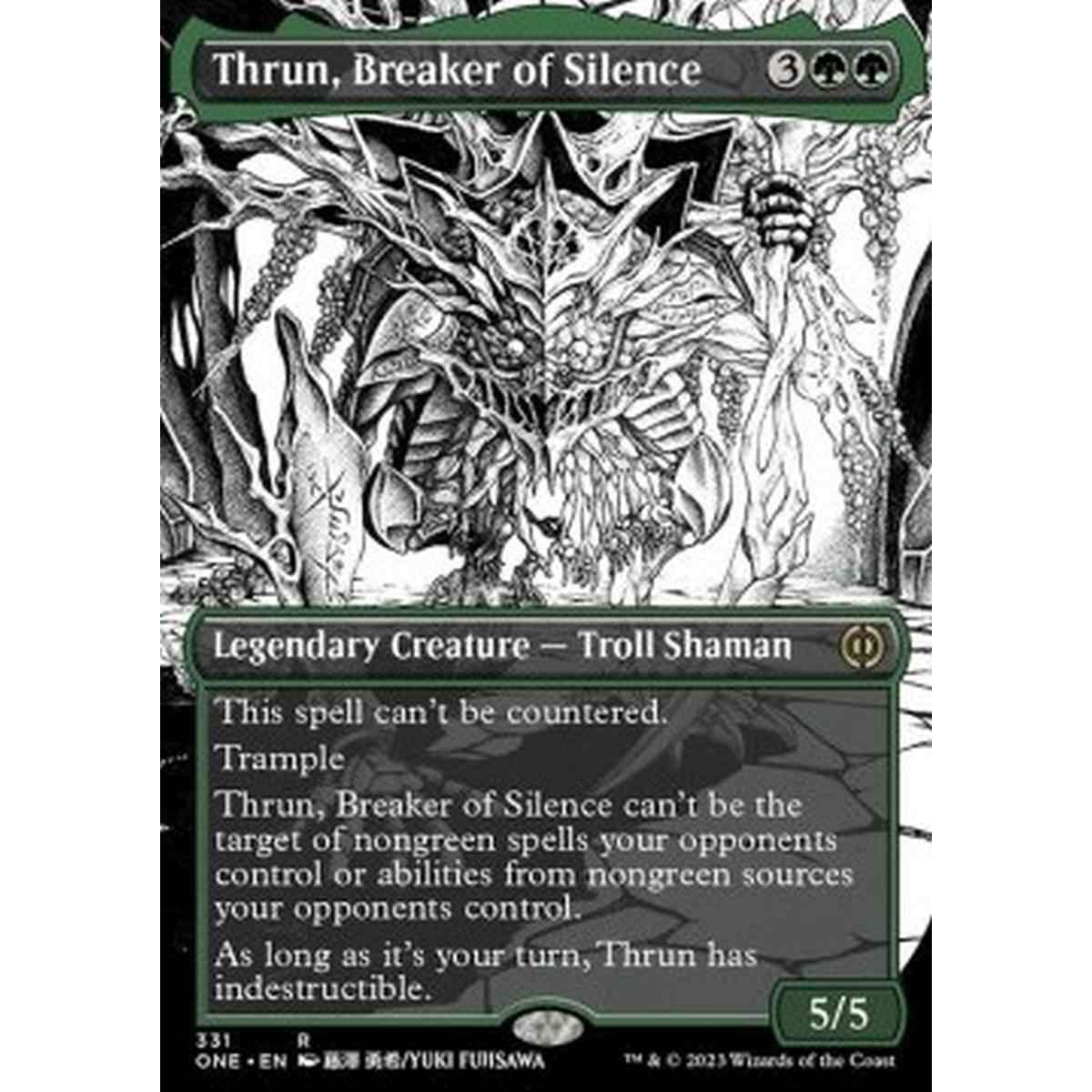 Thrun, Breaker of Silence (V.1) - Thrun, Breaker of Silence (V.1) - [XONE] [NM] [Foil]