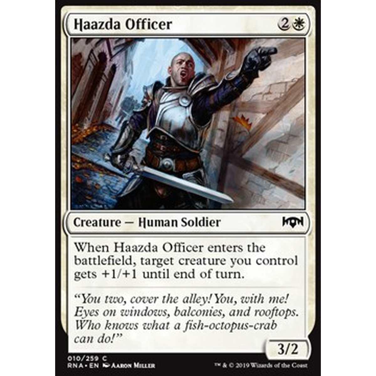 Haazda Officer - Ufficiale di Haazda - [RNA] [NM]