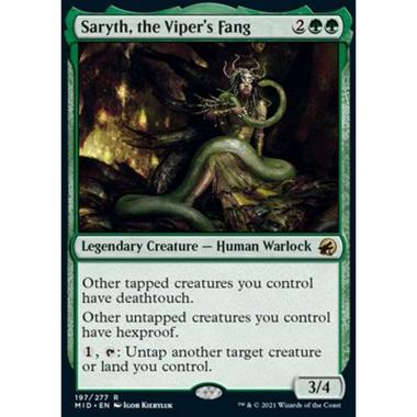 Saryth, the Viper's Fang - Saryth, la Zanna della Vipera - [MID] [NM]