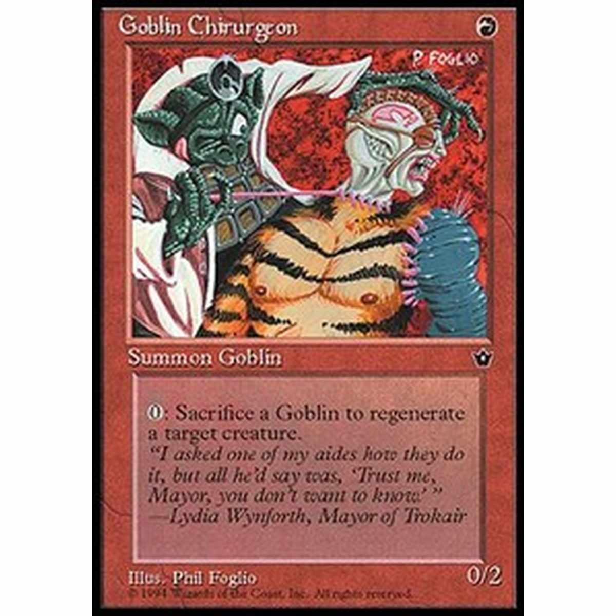 Goblin Chirurgeon (V.2) - Goblin Chirurgeon (V.2) - [FEM] [EX]