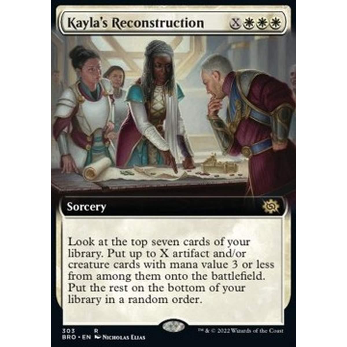 Kayla's Reconstruction - Kayla's Reconstruction - [XBRO] [NM] [Foil]