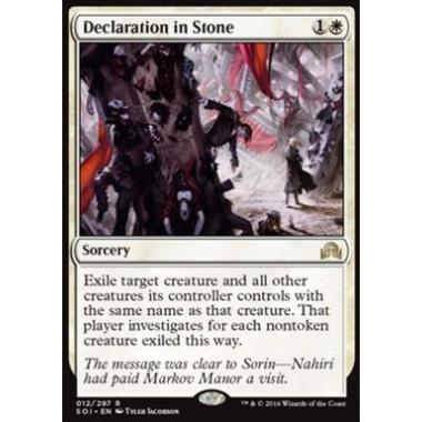 Declaration in Stone - Declaration in Stone - [SOI] [EX]