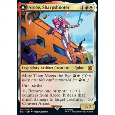 Arcee, Sharpshooter // Arcee, Acrobatic Coupe - Arcee, Sharpshooter // Arcee, Acrobatic Coupe - [BOT] [NM] [Foil]