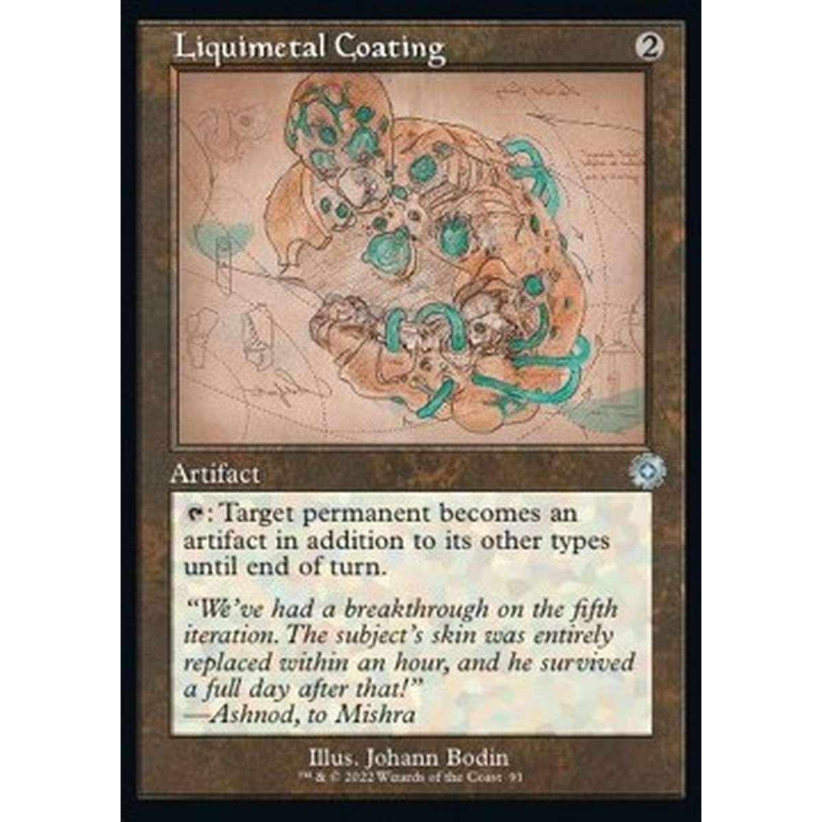 Liquimetal Coating (V.2) - Liquimetal Coating (V.2) - [BRR] [NM] [Foil]