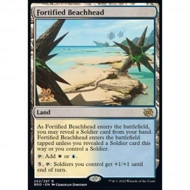 Fortified Beachhead (V.1) - Spiaggia Fortificata (V.1) - [PBRO] [NM] [Foil]