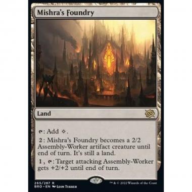 Mishra's Foundry - Fonderia di Mishra - [BRO] [NM] [Foil]