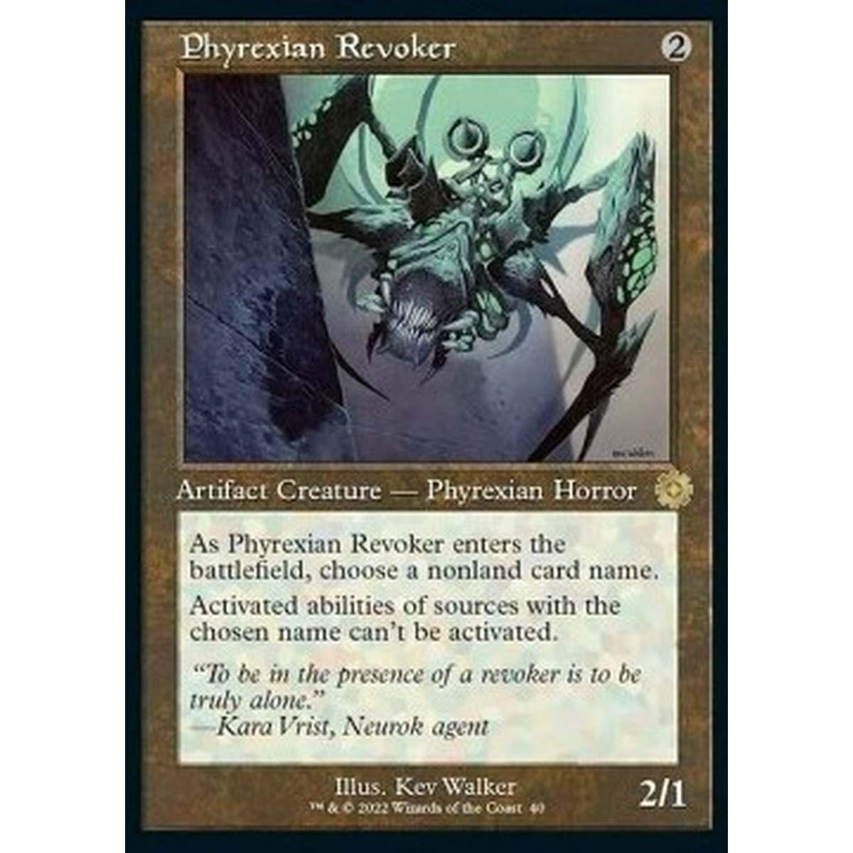 Phyrexian Revoker (V.1) - Revocatore di Phyrexia (V.1) - [BRR] [NM]