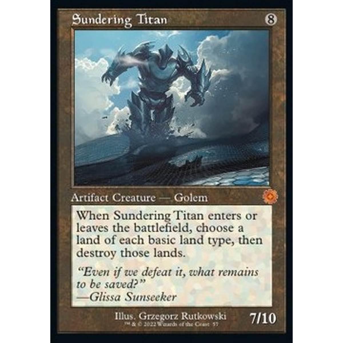 Sundering Titan (V.1) - Titano Frantumatore (V.1) - [BRR] [NM]