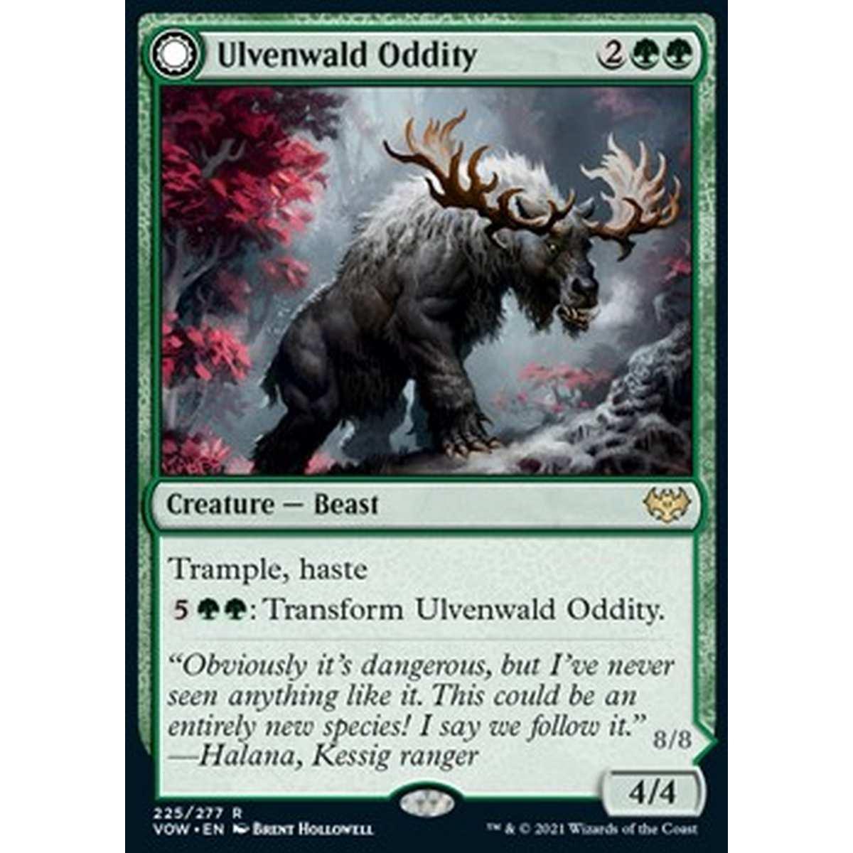 Ulvenwald Oddity // Ulvenwald Behemoth - Bizzarria di Ulvenwald // Behemoth di Ulvenwald - [VOW] [NM] [Foil]