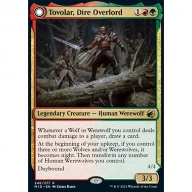 Tovolar, Dire Overlord // Tovolar, the Midnight Scourge - Tovolar, Dire Overlord // Tovolar, the Midnight Scourge - [MID] [NM]