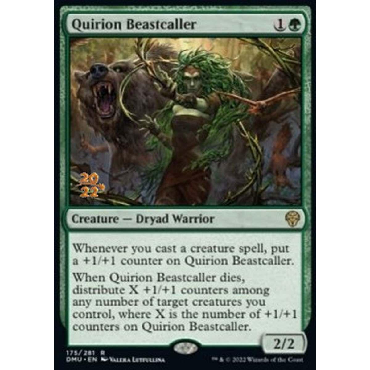 Quirion Beastcaller (V.1) - Evocabestie Quirion (V.1) - [PDMU] [NM] [Foil]
