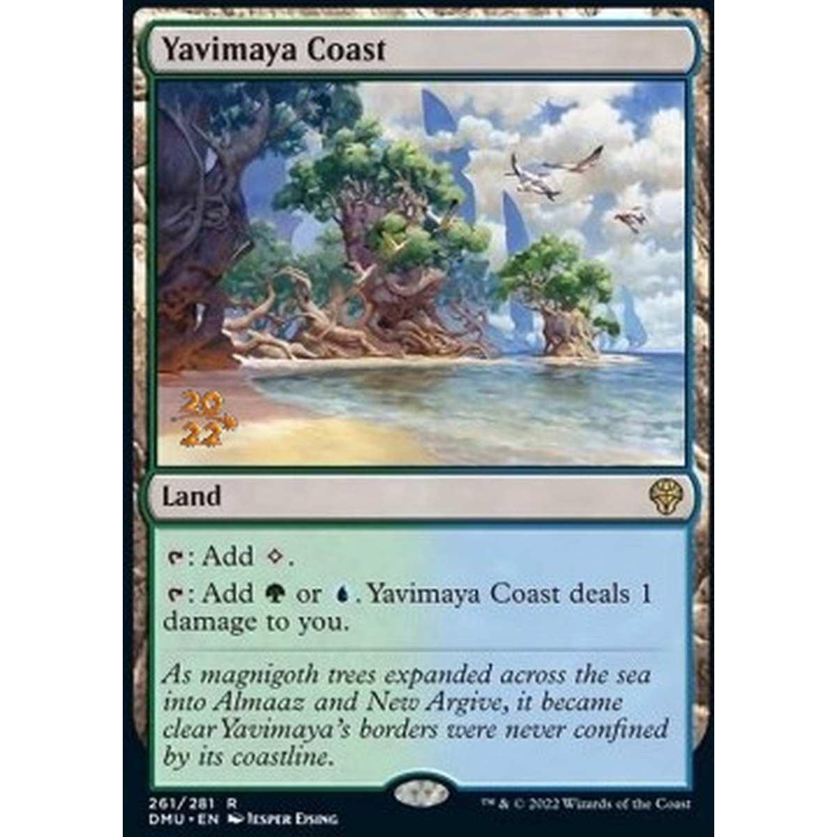 Yavimaya Coast (V.1) - Costa di Yavimaya (V.1) - [PDMU] [NM] [Foil]