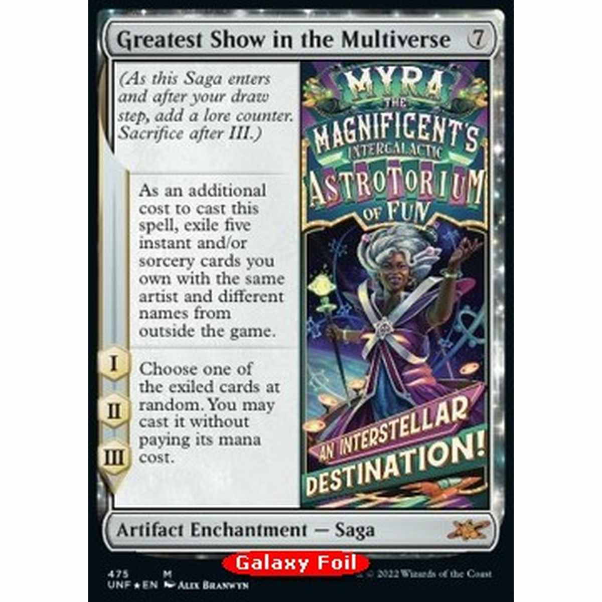 Greatest Show in the Multiverse - Greatest Show in the Multiverse - [XUNF] [NM] [Foil]