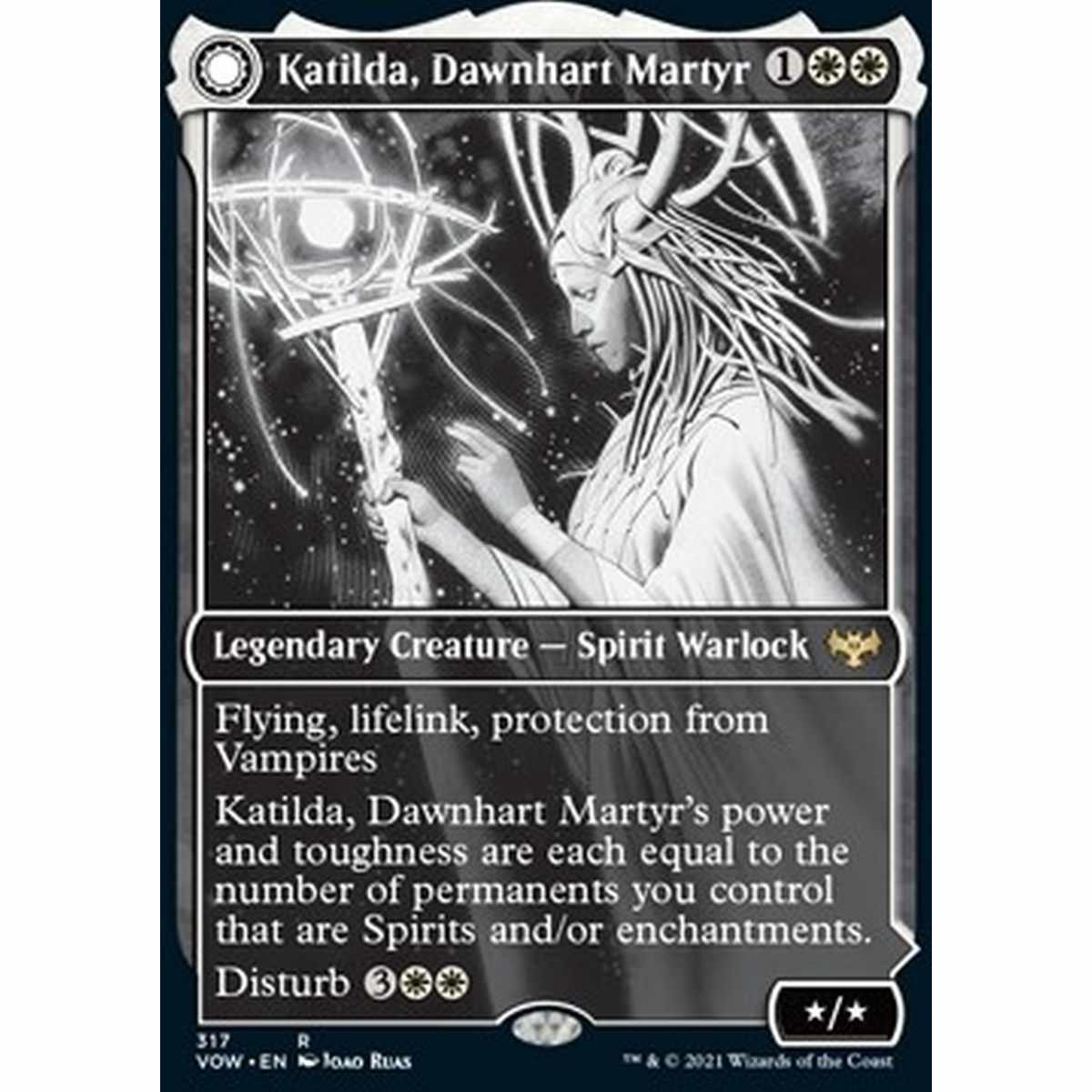 Katilda, Dawnhart Martyr // Katilda's Rising Dawn - Katilda, Martire Albacorno // Alba Sorgente di Katilda - [XVOW] [NM]