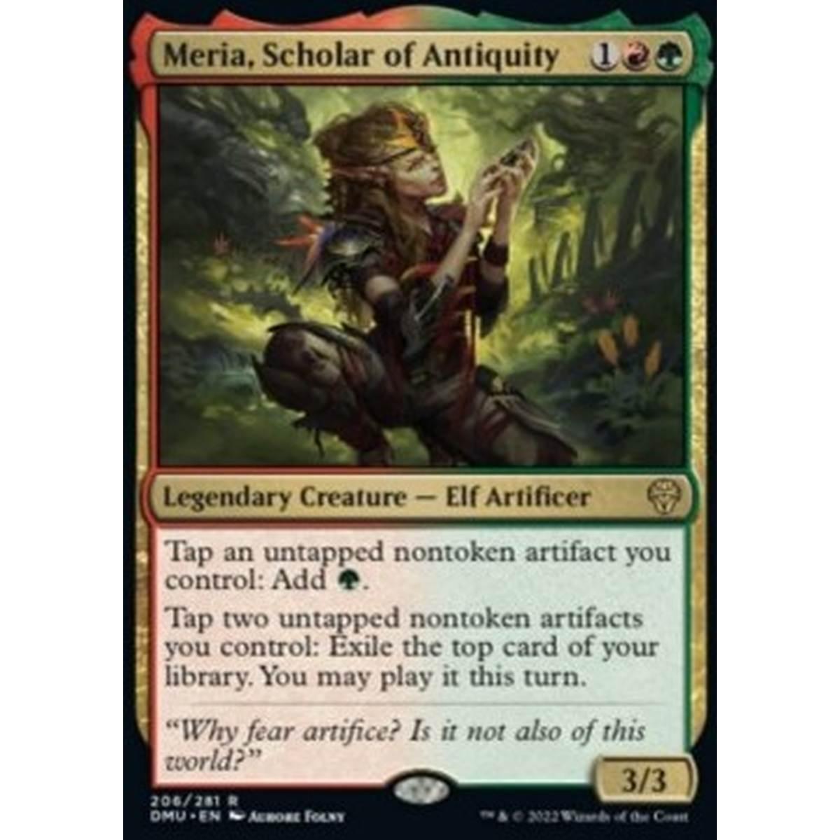 Meria, Scholar of Antiquity - Meria, Scholar of Antiquity - [DMU] [NM] [Foil]