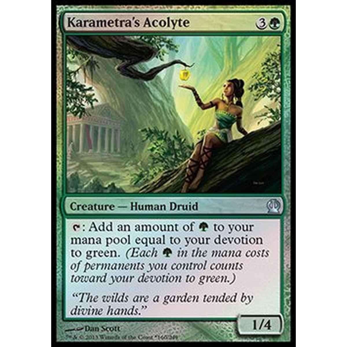 Karametra's Acolyte - Karametra's Acolyte - [PROM] [NM] [Foil]