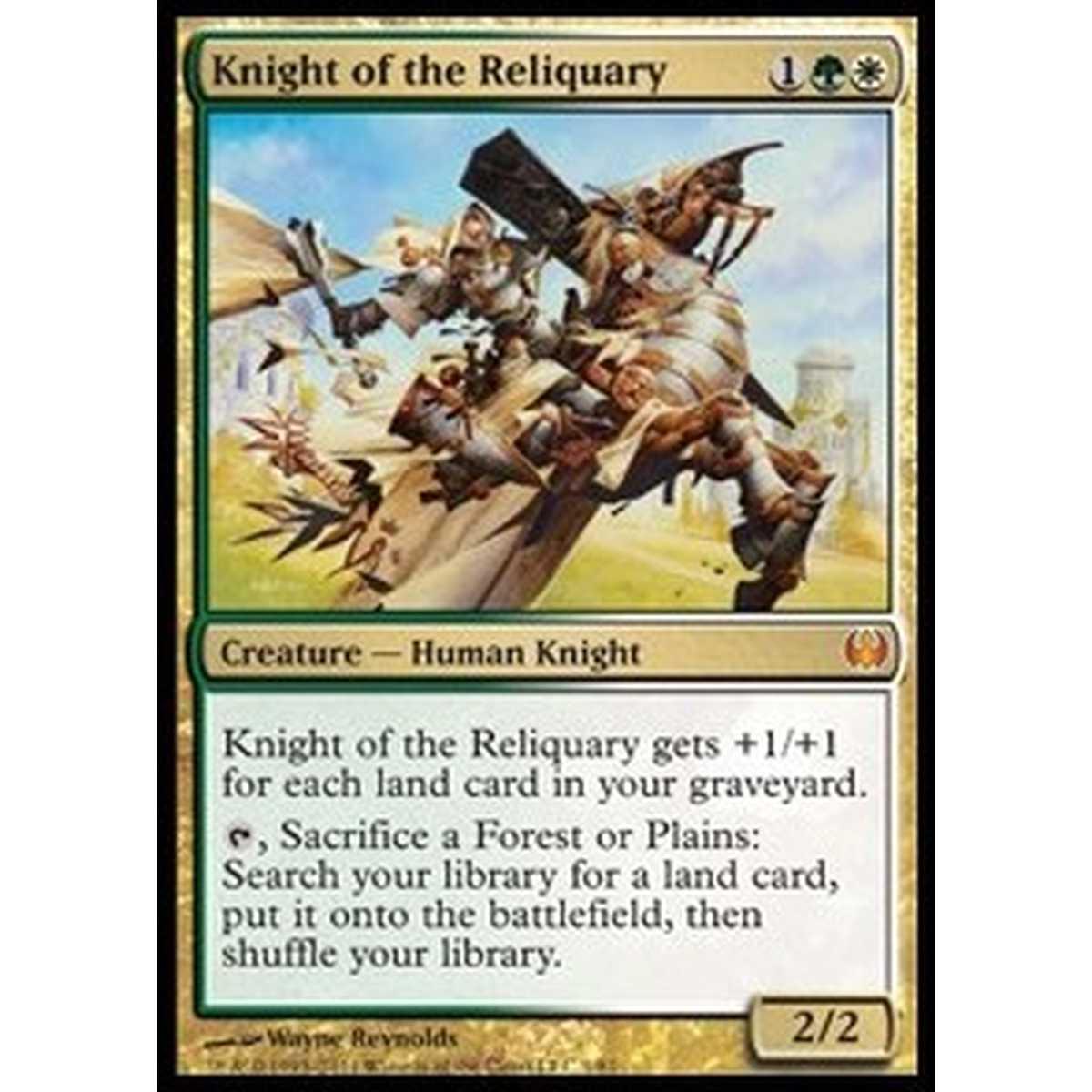 Knight of the Reliquary - Cavaliere del Reliquiario - [DDG] [EX] [Foil]