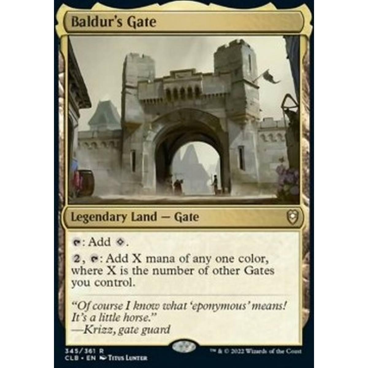 Baldur's Gate - Baldur's Gate - [CLB] [NM] [Foil]
